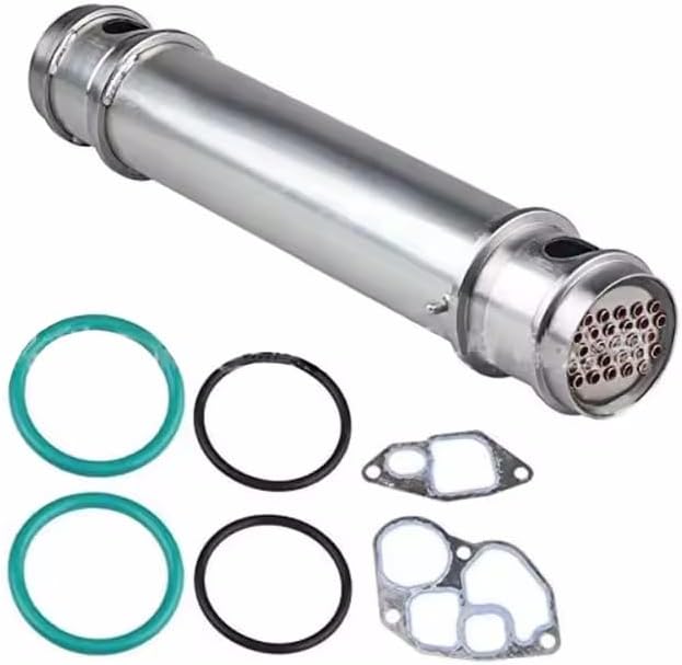 Engine Oil Cooler F4TZ6A636A 1C3Z6A642AA 1815904C1 Compatible with ford V8 7.3L Powerstroke T444E DT466 DT530 7.3L