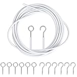 Net Curtain Wire 3 Meter includes 6 Eyes and 6 Hooks for hanging Curtains?