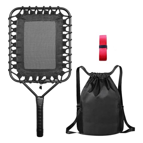 HolyElks Baseball Racket for Fly Balls Fungo Racket for Coaches & Parents to Help Players Practice Hitting Grounders and Pop Flies. Perfect for Training (Drawstring Bag)