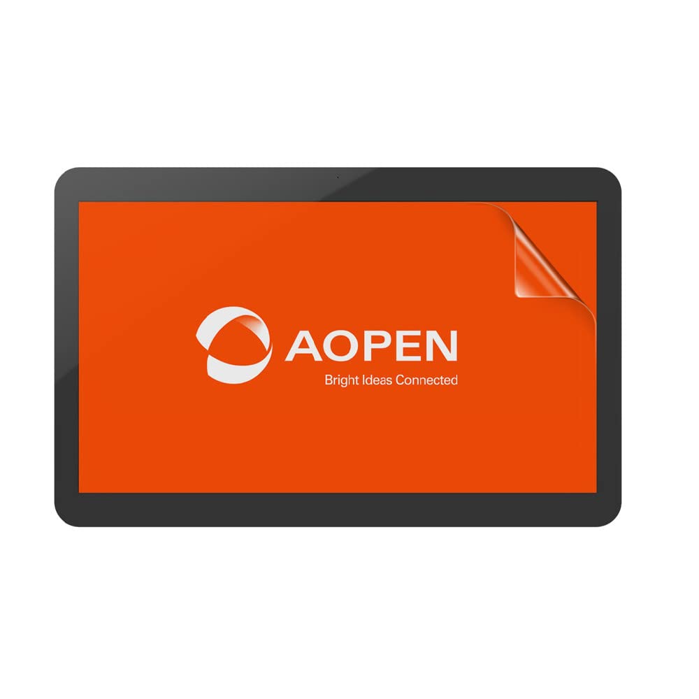 celicious Vivid Invisible Glossy HD Screen Protector Film Compatible with AOPEN Monitor 15 (C-Tile 15) [Pack of 2]