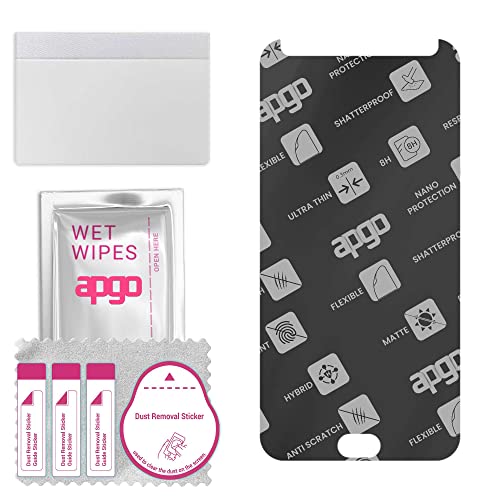 apgo Protector de pantalla MATTE Hybrid Glass para Motorola Moto Z3