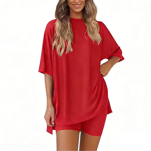 Ensemble 2 pièces fluide tunique oversize et short pour vos journées d'été