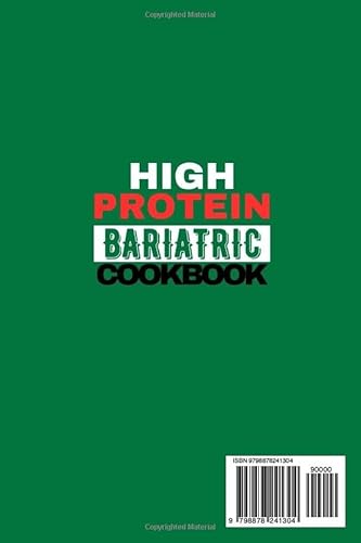 image for HIGH PROTEIN BARIATRIC COOKBOOK: The Complete Guide to Nutritious and 
