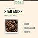 Frontier Herb Organic Star Anise Whole Salt Ground, 16 oz