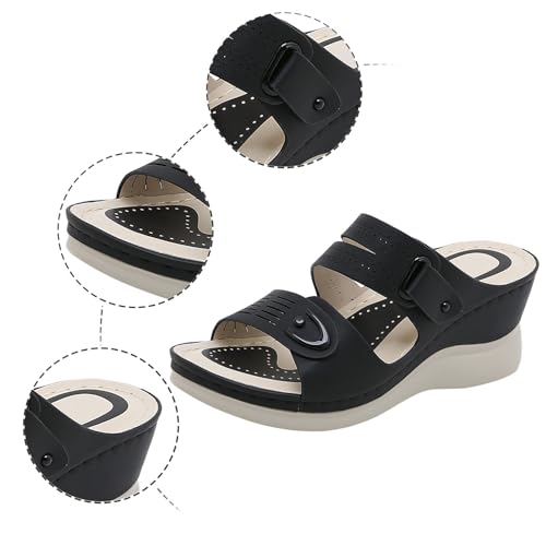 Baskets orthopédiques ouvertes légères et confortables pour dames - 4