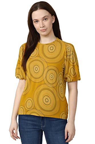 Image of Van Heusen Women's Cotton Regular Fit T-Shirt