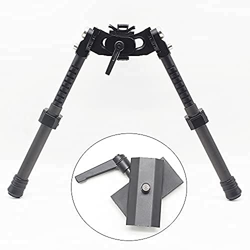 Bipied tactique pivotant en Fibre de Carbone pour rail picatinny et attache grenadière - Bipieds