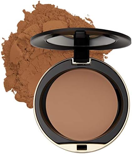 Milani Conceal + Perfect Shine-Proof Powder - (0.42 Ounce) Vegan, Cruelty-Free Oil-Absorbing Face Powder that Mattifies Skin and Tightens Pores (Dark Deep)