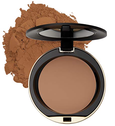 Milani Conceal + Perfect Shine-Proof Powder - (0.42 Ounce) Vegan, Cruelty-Free Oil-Absorbing Face Powder that Mattifies Skin and Tightens Pores (Dark Deep)