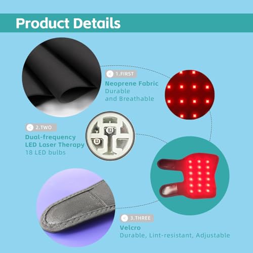 Image of MANON ROSA Pet Infrared Red Light Therapy Belt for Indoor Cats & Small Dogs - AC-Powered Wearable Knee Brace for Joint Pain Relief for Senior Cats Arthritis