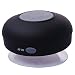 Produktbild SODIAL(R)Mini HIFI drahtloser Bluetooth 3.0 Handsfree Mic Saug Lautsprecher Dusche Auto Wasserdicht fuer iPhone iPad 4/4s/5/5c/5s , iPad , Galaxy S4/S3 , Anm. 3 /2 , HTC Handys oder anderen Bluetooth faehigen Geraeten (schwarz)