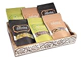 Jaiccha Ghasitaram Diwali Gifts - Diwali Gifts Wooden Serving Tray of 6 Assorted Flavoured Nuts