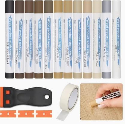 Set de Reparación de Madera y Laminado 12 Colores – Reparador de ...