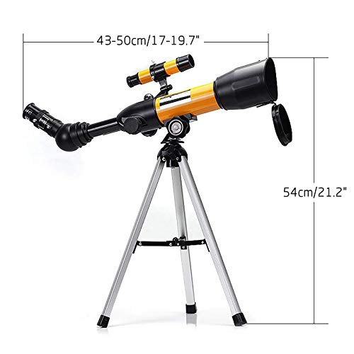 Telescopio refractor con trípode y apertura 50 mm miniatura 4
