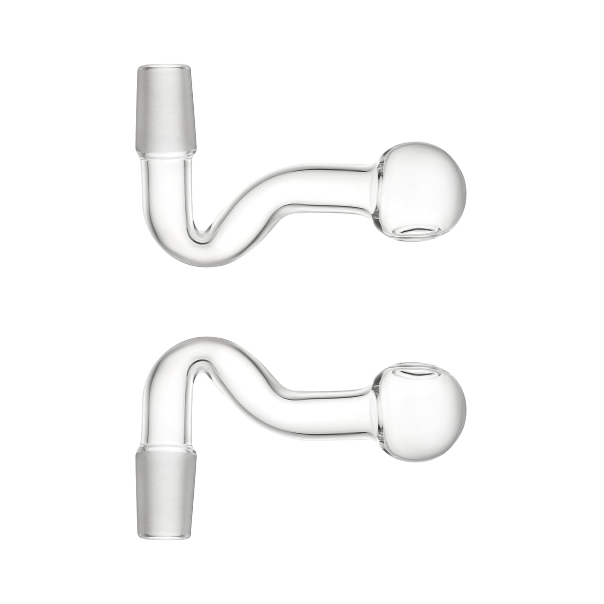 Labor-Glaskugel-Stecker-Adapterstecker 14 mm, 2 Stück, für Gaserzeugung und Destillation