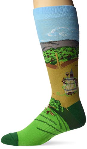 Image of K. Bell Socks womens Retro Varsity Lettuce Crew