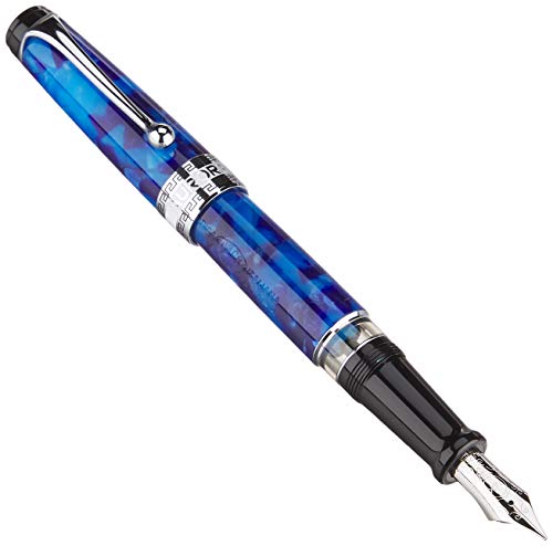 AURORA アウロラ 万年筆 オプティマ 996-B ブルー 吸入式 細字 F Amazon | アウロラ 万年筆 EF 極細字 オプティマ 996-CBE ブルーCT