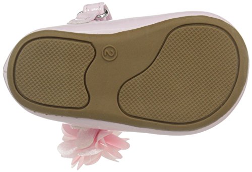 image for Baby Deer Girls' Mary Jane Skimmer First Walker Shoe, Pink, 3 M US Tod