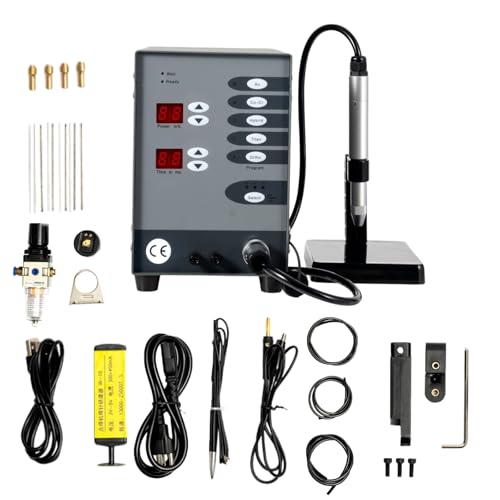 LIAPDG 5 in 1 Pulse Argon Arc Welding Machine, 100W Spot Jewelry Welder 110V Permanent Jewelry...