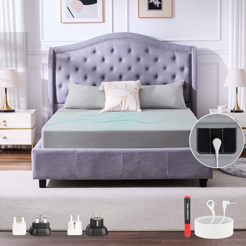E-Room Trend Lámina De Puesta A Tierra 10 De Hilo De Plata 90 Algodón Con Cable Eu Alfombrilla De Tierra Para Recuperación De Energía Tierra Un Mejor Sueño Gbs6153g 153 X 203 Cm Gris E-Room Trend Lámina De Puesta A Tierra 10 De Hilo De Plata 90 Algodón Con Cable Eu Alfombrilla De Tierra Para Recuperación De Energía Tierra Un Mejor Sueño Gbs6153g 153 X 203 Cm Gris