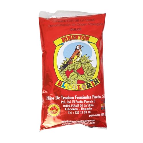 Bolsa de pimentón dulce de la vera 250 gr El Colorín