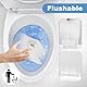 Toilettenauflage einweg, 40 Pcs Flushable Paper Seat Covers Reise-Toilettenpapier für Öffentliches Toilettenflugzeug und Hotel