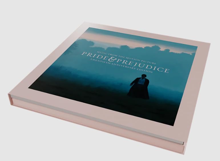Pride and Prejudice Blue and Pink Swirl Box Set Vinyl image 2