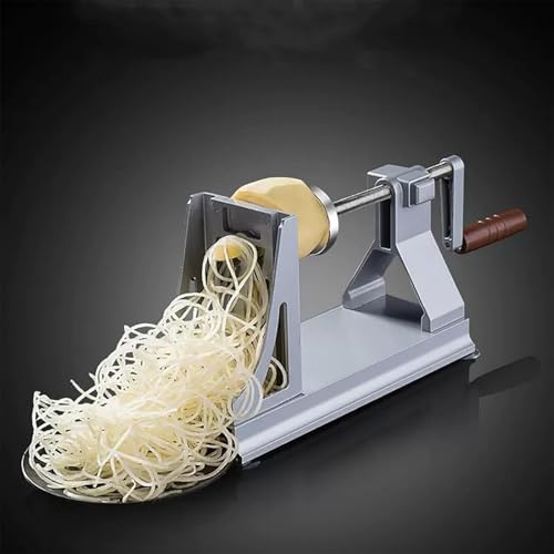 MObyat Trancheuse À Pommes De Terre, Râpeuse À Mille Fils avec Trois Types De Lames, pour des Pommes De Terre Fines comme des Nouilles, Idéale pour Couper des...
