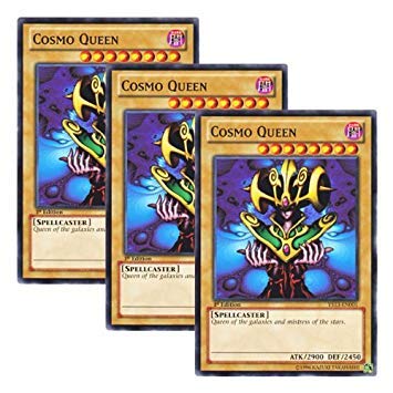 Amazon.co.jp: ☆ 3枚セット ☆遊戯王 英語版 YS13-EN001 Cosmo Queen