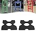 Press Plates, Hydraulic Press Plates Set, 2pcs Press Plates, 20 Ton and 32 Ton Arbor Press Plate for Hydraulic Shop Press Plate 1
