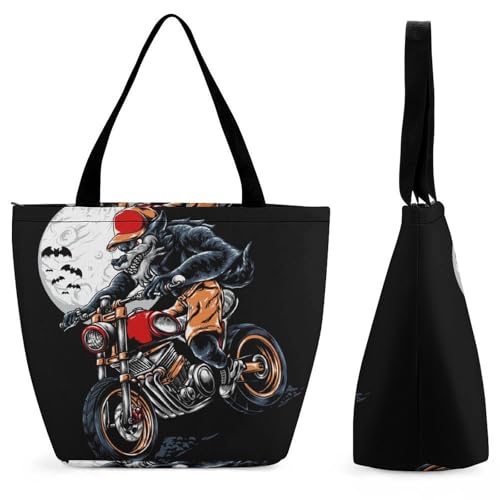 Sac à main Motorbike Wolf fini le manque de place en voyage