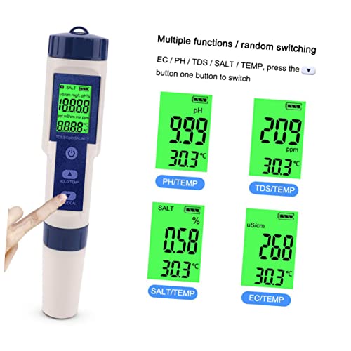 Testeur de salinité MAGICLULU pour éviter les erreurs d'eau de mer