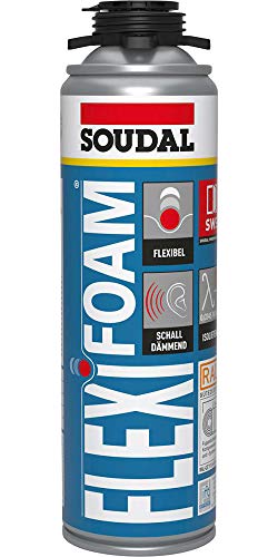 Flexifoam - Espuma profesional para pistola de espuma de alta elasticidad (500 ml)