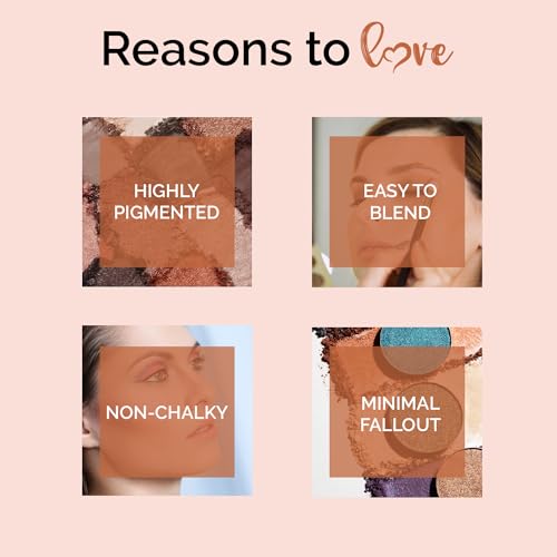 Glam21 Shades of Trend Eyeshadow Palette | 10 Highly Pigmented Shades |Smudge Free & Long-Lasting| Shimmery Finish| 4gm - Shade -03 - Image 4