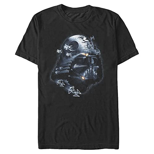 T-shirt Star Wars Space N Vador Homme anti-déformation en coton respirant
