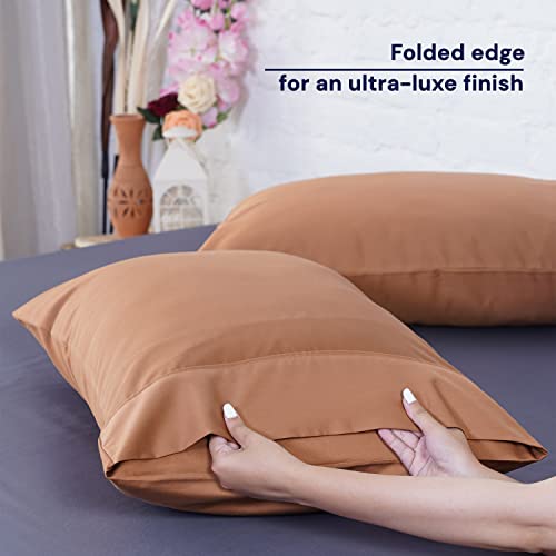 Sheet Story Bamboo Pillow Cases 2 Pack 50x75cm Size, 400 Thread Count - Image 3