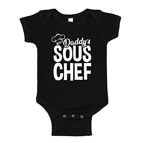 Daddy's sous chef assistant cook baby bodysuit infant o…