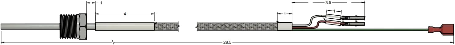 Frymaster 8263196 Temperature Probe Kit, Gas OCF LOV 12 Month Warranty
