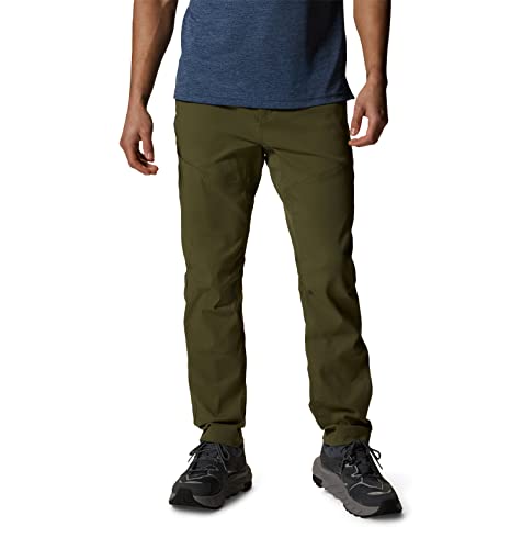 Mountain Hardwear Men's Hardwear AP Active Pant, Combat Green, 32 x 34