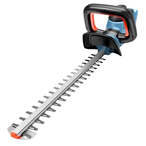 SENIX HTX2-M-0 X2 20 Volt Max* 18-Inch Battery Powered Cordless Hedge Trimmer with Brushless Motor, Double-Sided Dual Action Blades, 3/4" Cutting Capacity, Tool Only, Battery Not Included 20