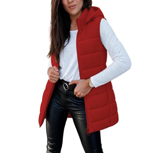 Vests for Women Soft Lightweight Zip up Sleeveless Quilted Vest - image 1