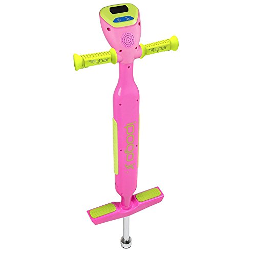 Flybar iPogo Jr. - Worlds First Interactive Counting Pogo Stick for Kids Ages 5 to 9 (Pink)