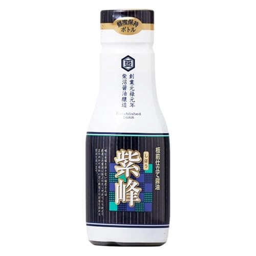 紫峰しょうゆ 鮮度保持ボトル200ml×8本入り ※離島への配送不可