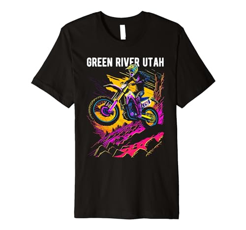 Green River Utah Motocross Dirt Bike T-Shirt