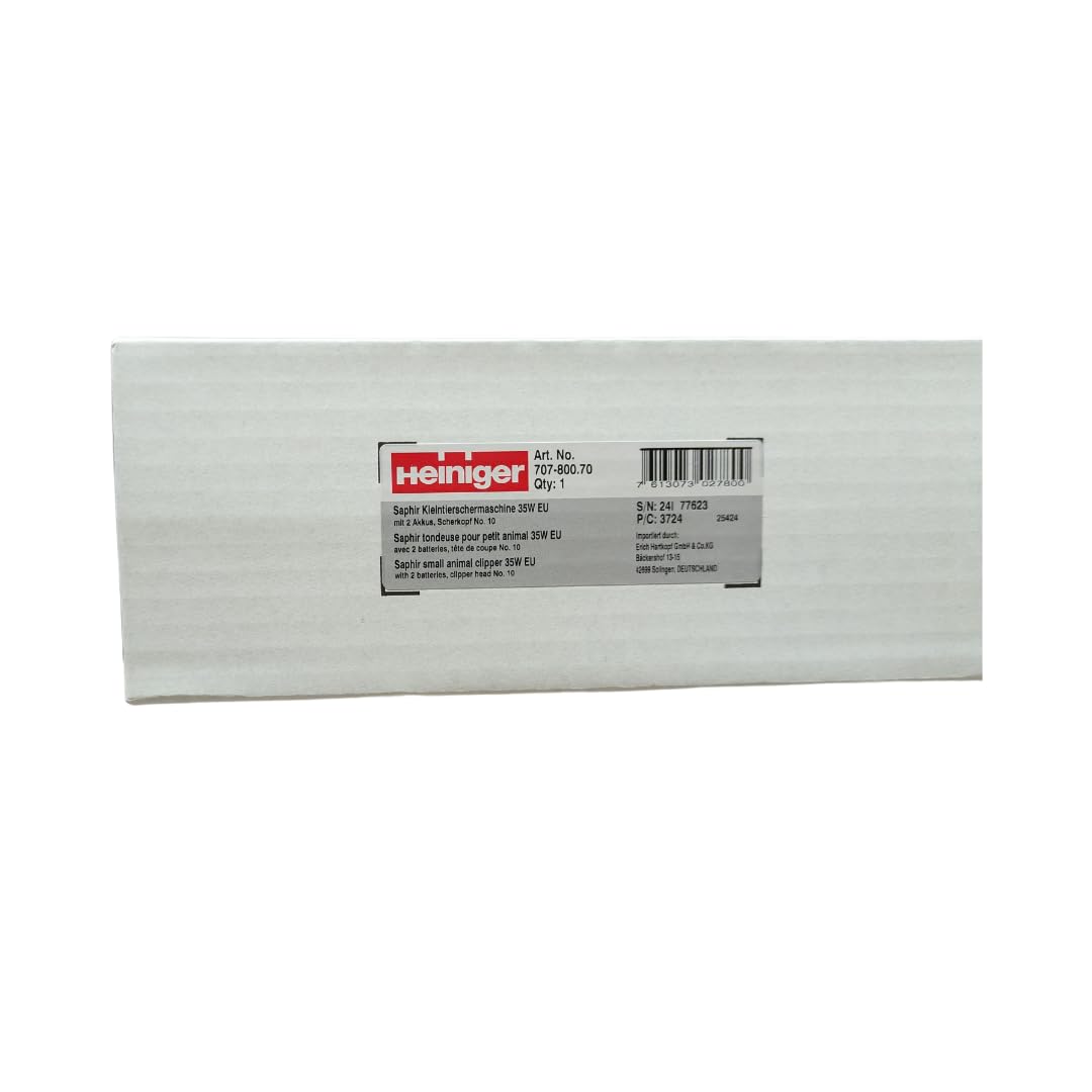 HEINIGER Saphir Bleue Tondeuse sans Fil