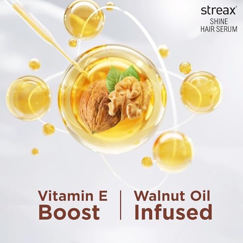 Hair Serum Enriched with Walnut Oil Gives Frizz-free Satin Smooth Hair 90 ML - Image 5