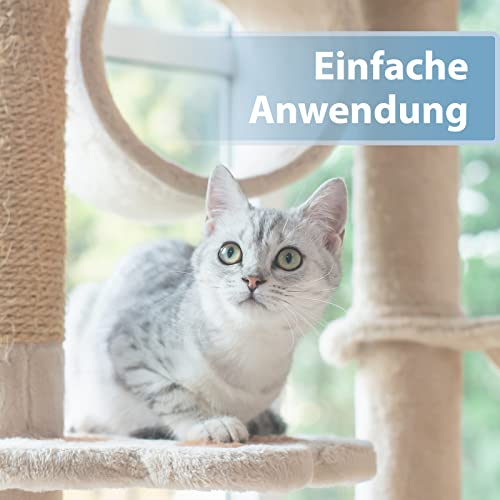 Felisept Ohrpflege Finger-Pads für Katzen 50 Stück - Pflege und Hygiene für Katzenohren - Fingerlinge zur praktischen und intutiven Reinigung - Ohrreiniger für Katzen, Ohrmilben Katze - Katzen Pflege
