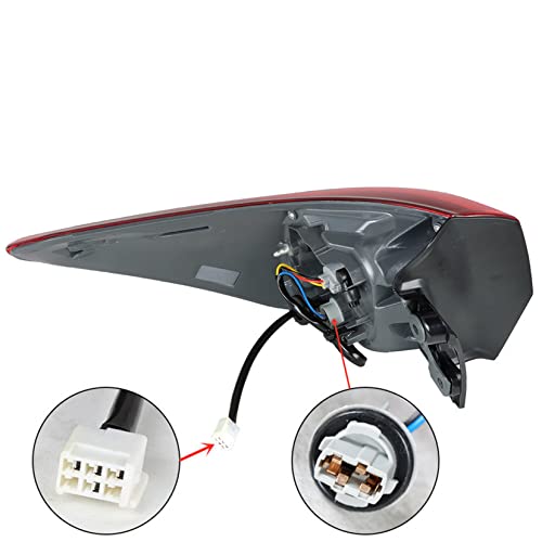 SEBLAFF 1-Pack RH Tail Light Assembly Replacement for Highlander 2017-2019 Passenger Side by SEBLAFF - Used condition - Image 7