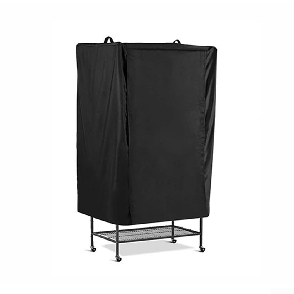 Large Bird Cage Cover, 210D Oxford Fabric Breathable Washable Birdcage Cover for Parrot Parakeets Square Cages (L)