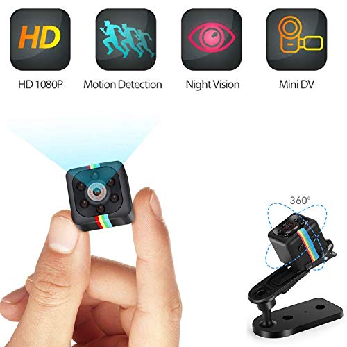 Mini Hidden Camera, HD 1080P Wireless Cop Cam Seen on TV Portable Small